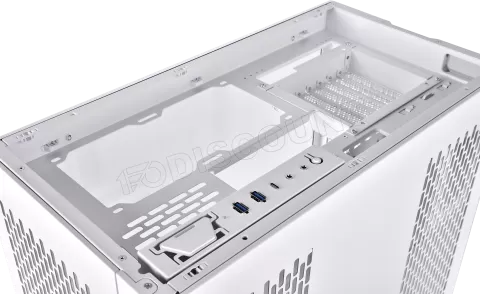 Photo de Boitier Moyen Tour E-ATX Thermaltake Centralized Thermal Efficiency E660 MX avec panneaux vitrés (Blanc)