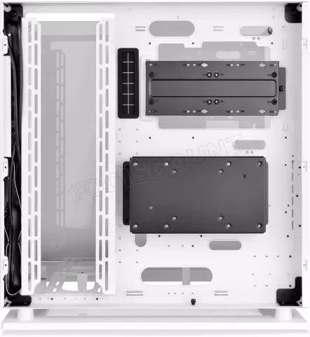 Photo de Boitier Moyen Tour E-ATX Thermaltake Core P3 TG Pro avec panneau vitré (Blanc)