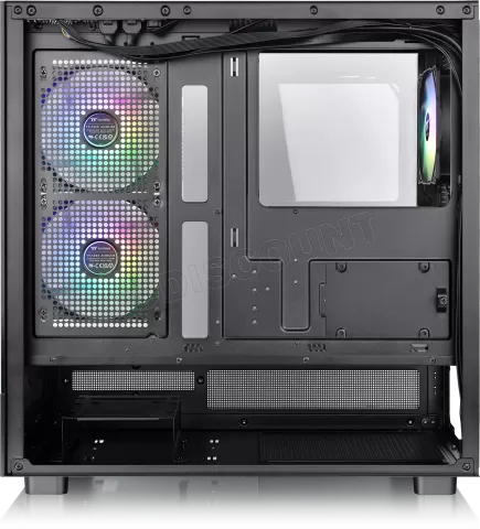 Photo de Boitier Moyen Tour E-ATX Thermaltake View 270 Plus TG RGB avec panneaux vitrés (Noir)