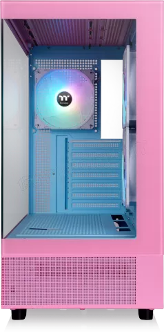 Photo de Boitier Moyen Tour E-ATX Thermaltake View 270 Plus TG RGB avec panneaux vitrés (Rose)