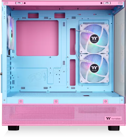 Photo de Boitier Moyen Tour E-ATX Thermaltake View 270 Plus TG RGB avec panneaux vitrés (Rose)