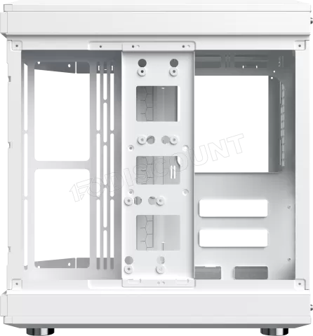 Photo de Boitier Moyen Tour E-ATX Xigmatek Cubi RGB avec panneaux vitrés (Blanc)