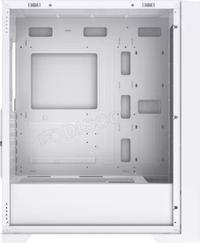 Photo de Boitier Moyen Tour E-ATX Xigmatek Gaming X II RGB avec panneau vitré (Blanc)
