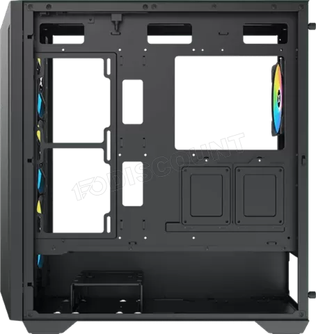 Photo de Boitier Moyen Tour E-ATX Xigmatek Master X II Pro RGB avec panneau vitré (Noir)