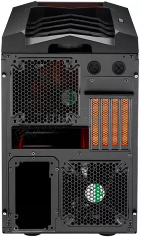 Photo de Boitier Tour Micro ATX AeroCool XPredator Cube (Noir / Orange)