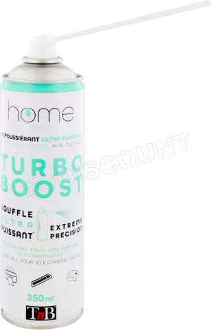 Aérosol dépoussiérant T'NB Turboboost - 350 ml sur