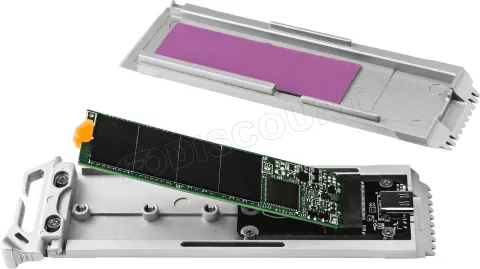 Photo de Bundle SSD NVMe Western Digital 1To  + Boitier externe Cooler Master Oracle Air