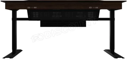 Photo de Bureau Gamer E-ATX Lian-Li DK-07 Wood (Noir/Marron)