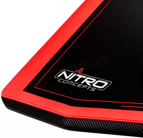 Photo de Bureau Gamer Nitro Concepts D16M (Noir/Rouge)