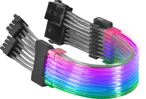 Photo de Câble 16 Pin (8+8pin PCIe) Mars Gaming MCA RGB