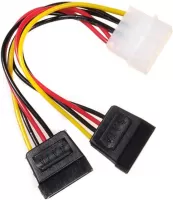 Photo de Câble adaptateur d'alimentation Maclean MCTV-632 Molex vers 2x S-ATA