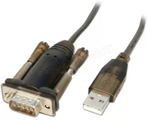 Photo de Câble adaptateur USB Lindy vers Série (RS-232)