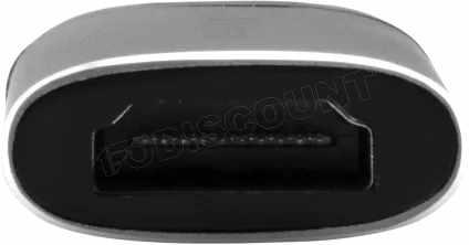Photo de Cable Adaptateur Verbatim USB type C vers HDMI 2.0 10cm (Argent)