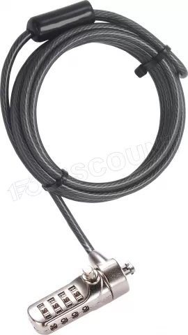 Photo de Cable Antivol à code Techair Classic Essential pour ordinateur