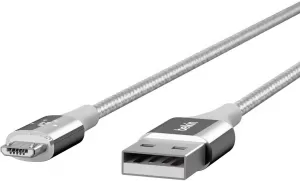 Photo de Cable Belkin USB 2.0 type A - Micro B M/M 1,2m (Argent)