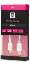 Photo de Cable D2 Diffusion HDMI 1,5m M/M (Blanc)