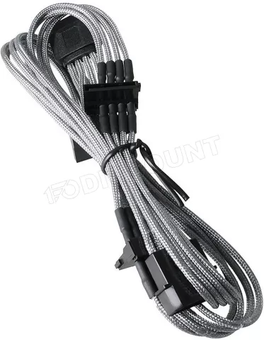 Photo de Cable d'alimentation Bitfenix Molex vers 4x S-ATA 20cm (Noir/Argent)