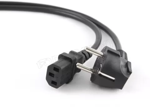 Photo de Cable d'alimentation C13 Gembird 1,8m (Noir)