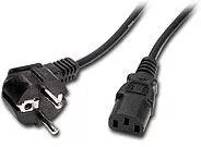 Câble d'alimentation - IEC-320-C7 Coudé - 3.00 m Noir à prix bas