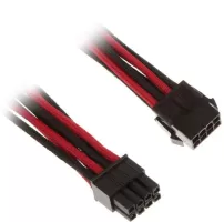 Photo de Câble d'alimentation tressé ATX 8 pins BitFenix - 45cm (Rouge)