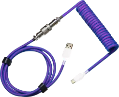 Photo de CM Coiled Cable Bleu/Violet