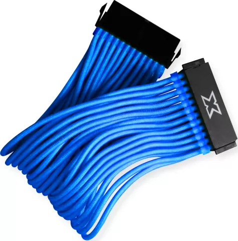 Photo de Câble d'extension (Rallonge) Xigmatek iCable MB - 1x 24 pins (Bleu)