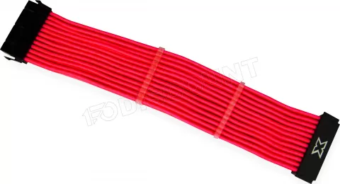 Photo de Câble d'extension (Rallonge) Xigmatek iCable MB - 1x 24 pins (Rouge)