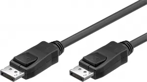 Photo de Câble DisplayPort 1.1 Goobay 2m M/M (Noir)