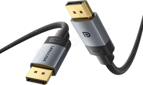 Photo de Cable DisplayPort 2.1 Vention M/M 1m (Gris)