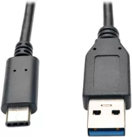 Photo de Cable Eaton Tripp Lite USB 3.2 type C - A M/M 0,9m (Noir)