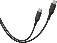 Photo de Cable Green_e USB 3.0 type C M/M 2,5m 100W (Noir)