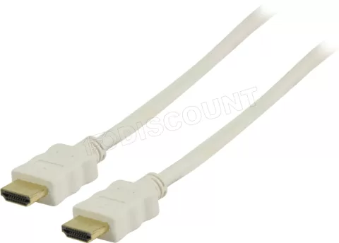 Photo de Cable HDMI 0,5m M/M (Blanc)