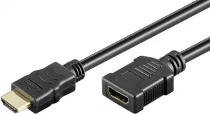 Photo de Cable HDMI 1.4 Goobay 5m M/F (rallonge)