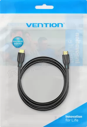 Photo de Câble HDMI 2.1 8K Vention M/M 3m (Noir)