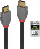 Photo de Câble HDMI 2.1 Lindy 2m M/M (Noir/Gris)