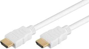 Photo de Câble HDMI Goobay 10m M/M (Blanc)