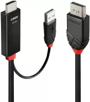 Photo de Câble HDMI Lindy vers DisplayPort 3m M/M (Noir)