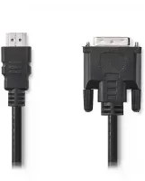 Photo de Cable HDMI Nedis vers DVI-D 2m M/M (Noir)