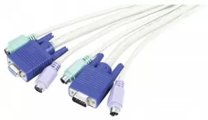 Photo de Cable KVM PS2/VGA Konig 3.0m