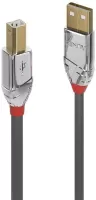 Photo de Cable Lindy USB 2.0 type A - B M/M 1m (Gris)