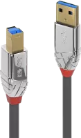 Photo de Cable Lindy USB 3.2 vers type B M/M 1m (Gris)