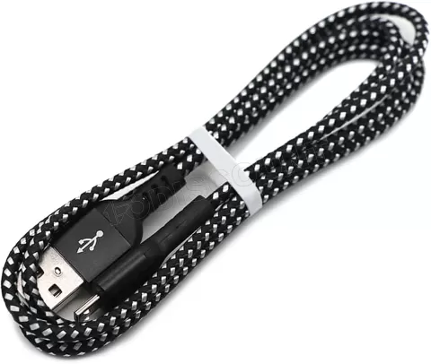 Photo de Cable Maclean USB 2.0 type A - Micro B M/M 2m (Noir)