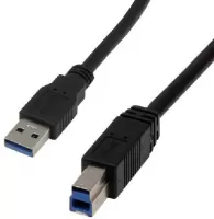 Photo de Cable MCL Samar USB 3.0 Type A - B 2m MM (Noir)