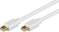 Photo de Câble Mini DisplayPort vers Mini DisplayPort 1m M/M (Blanc)