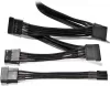 Photo de Cable Modulaire Be Quiet Multi CM-30750 - 3x S-ATA + 1x Molex (Noir)