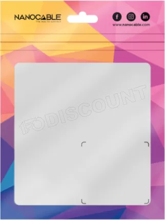 Photo de Câble Nanocable USB-A/C 2.0 M/M 50cm (Noir)