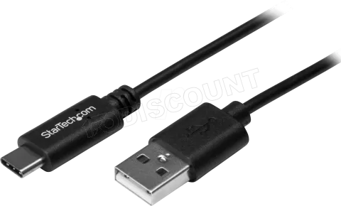 Photo de Câble StarTech USB 2.0 Type C vers USB Type A 2m (Noir)