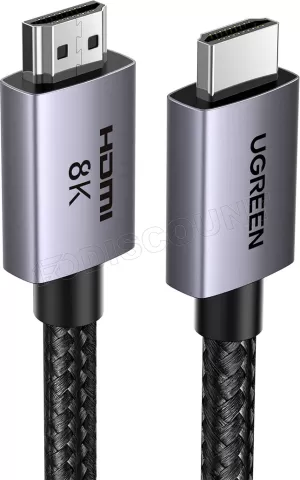 Photo de Cable Ugreen HDMI 8K M/M 2m (Gris)