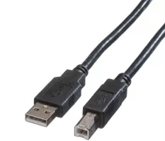 Photo de Cable USB 2.0 MCL-Samar type AB M/M - 2m (Noir)