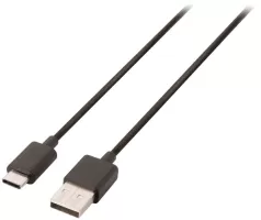 Photo de Cable USB 2.0 Valueline USB A vers USB Type C - 1m